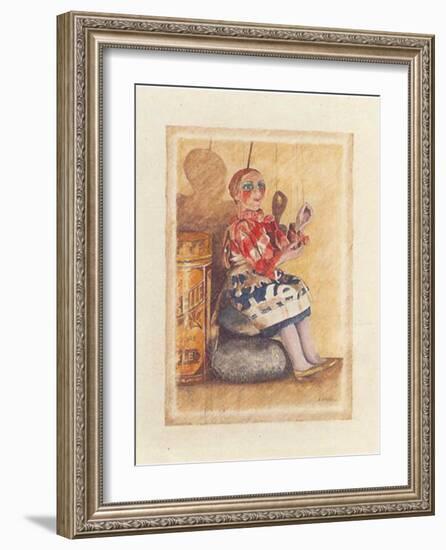 Marionnette II-Laurence David-Framed Art Print