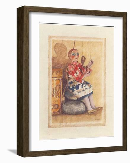 Marionnette II-Laurence David-Framed Art Print