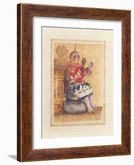 Marionnette II-Laurence David-Framed Art Print