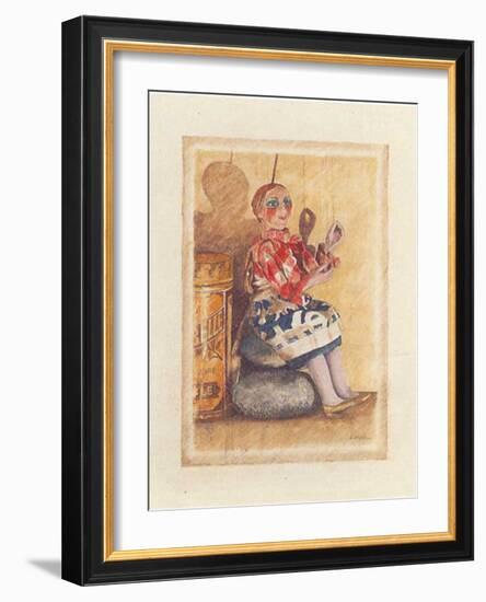 Marionnette II-Laurence David-Framed Art Print