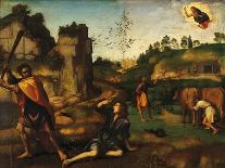 Cain Killing Abel, 1510-1515-Mariotto Albertinelli-Giclee Print