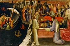 Altar Wing Depicting the Crucifixion, St. Dorothy and Other Saints, C.1420-Mariotto di Nardo-Giclee Print