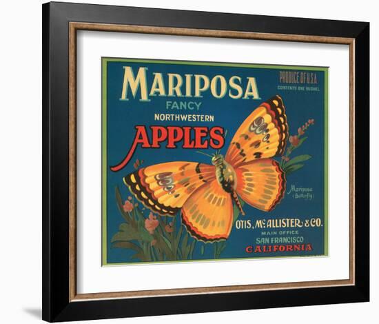 Mariposa Fancy Northwestern Apples-null-Framed Art Print