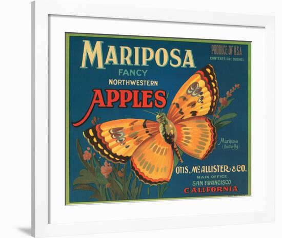 Mariposa Fancy Northwestern Apples-null-Framed Art Print