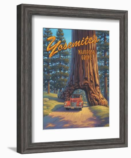 Mariposa Grove-Kerne Erickson-Framed Art Print