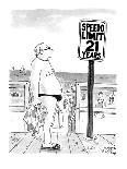 "Stop complaining. Who isn't broke?" - New Yorker Cartoon-Marisa Acocella Marchetto-Art Print