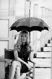 Monica Vitti Shielding Herself from the Sun with an Umbrella-Marisa Rastellini-Giclee Print