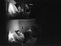 Giancarlo Giannini and Luchino Visconti on the Set of the Innocent-Marisa Rastellini-Photographic Print