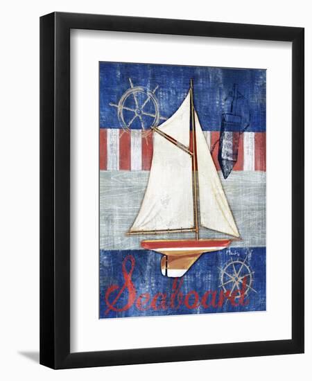 Maritime Boat II-Paul Brent-Framed Art Print