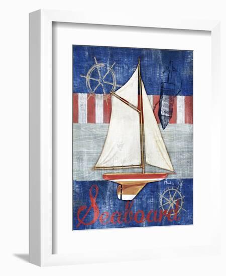 Maritime Boat II-Paul Brent-Framed Art Print