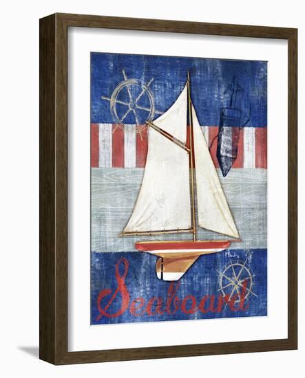 Maritime Boat II-Paul Brent-Framed Art Print