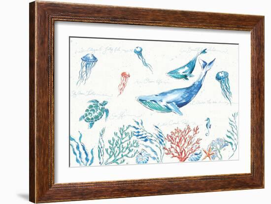 Maritime I-Daphne Brissonnet-Framed Premium Giclee Print