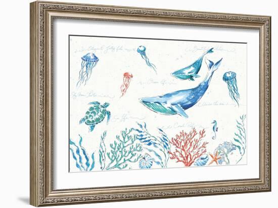 Maritime I-Daphne Brissonnet-Framed Art Print