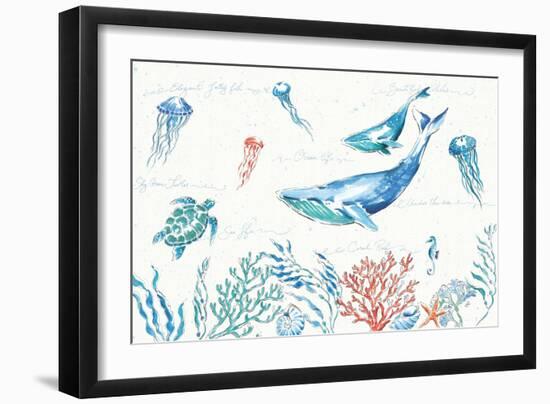 Maritime I-Daphne Brissonnet-Framed Art Print