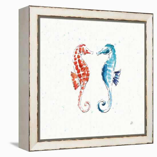 Maritime IX-Daphne Brissonnet-Framed Stretched Canvas