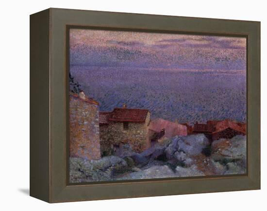 Maritime Landscape. Paysage Maritime-Henri Edmond Cross-Framed Premier Image Canvas