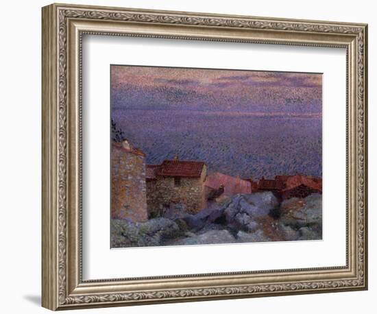 Maritime Landscape. Paysage Maritime-Henri Edmond Cross-Framed Giclee Print