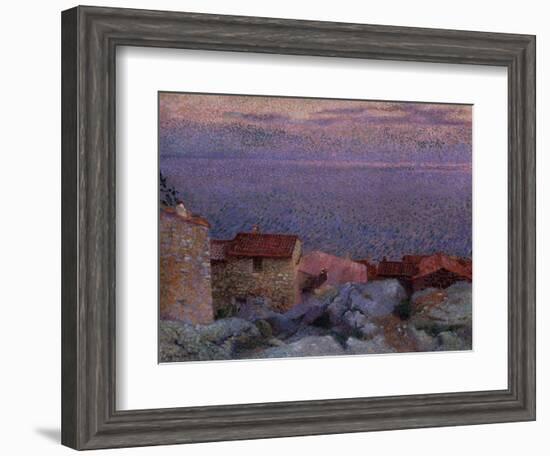 Maritime Landscape. Paysage Maritime-Henri Edmond Cross-Framed Giclee Print