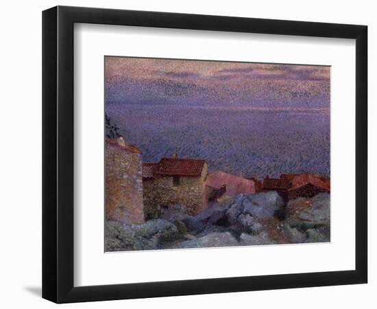 Maritime Landscape. Paysage Maritime-Henri Edmond Cross-Framed Giclee Print