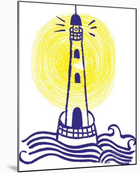 Maritime Lighthouse-Emilie Ramon-Mounted Giclee Print