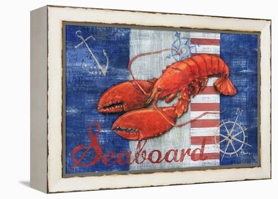 Maritime Lobster-Paul Brent-Framed Stretched Canvas