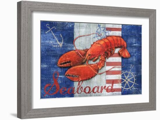 Maritime Lobster-Paul Brent-Framed Art Print