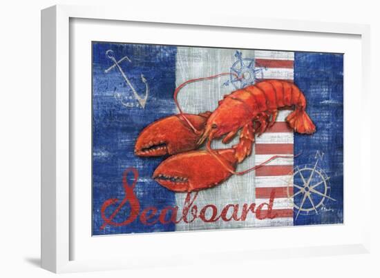 Maritime Lobster-Paul Brent-Framed Art Print