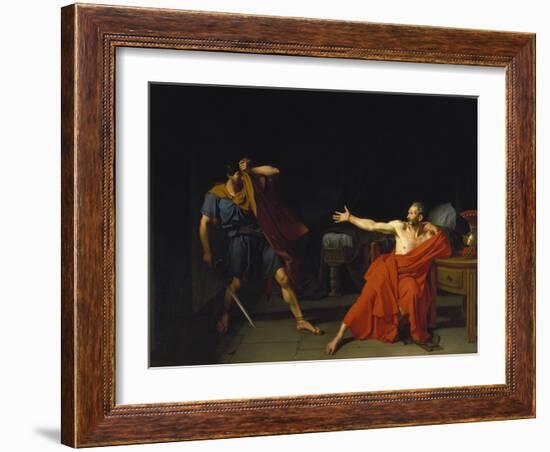 Marius at Minturnae (After Plutarch), 1786-Germain-Jean Drouais-Framed Giclee Print