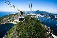 The Cable Car To Sugar Loaf In Rio De Janeiro-Mariusz Prusaczyk-Framed Photographic Print