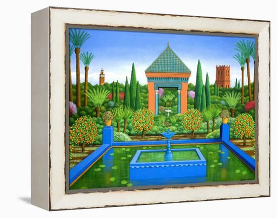 Marjorelle Oranges, 2005-Larry Smart-Framed Premier Image Canvas