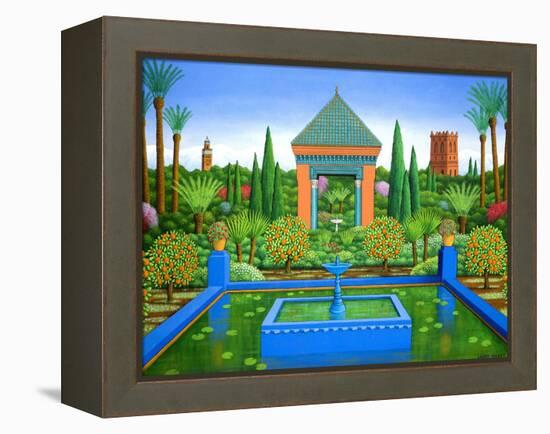 Marjorelle Oranges, 2005-Larry Smart-Framed Premier Image Canvas