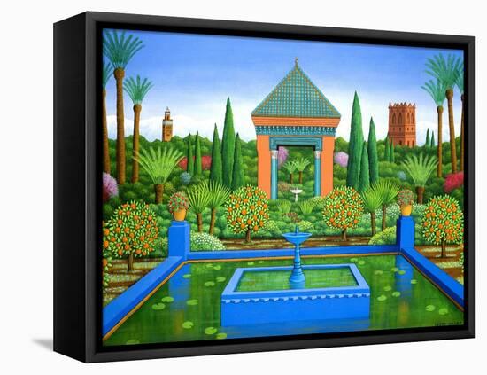 Marjorelle Oranges, 2005-Larry Smart-Framed Premier Image Canvas