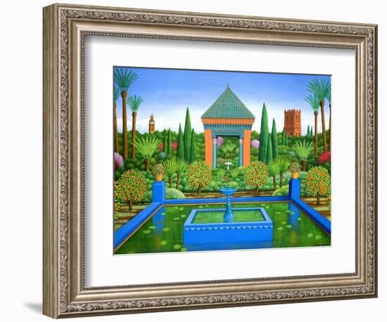 Marjorelle Oranges, 2005-Larry Smart-Framed Giclee Print