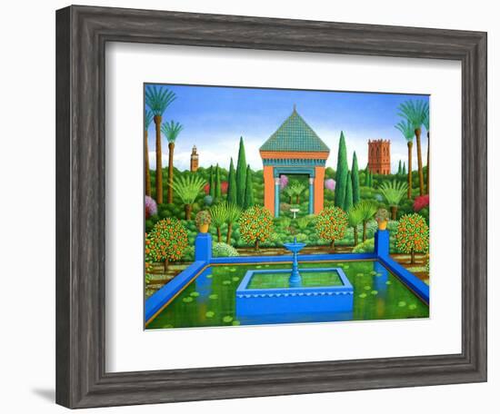 Marjorelle Oranges, 2005-Larry Smart-Framed Giclee Print