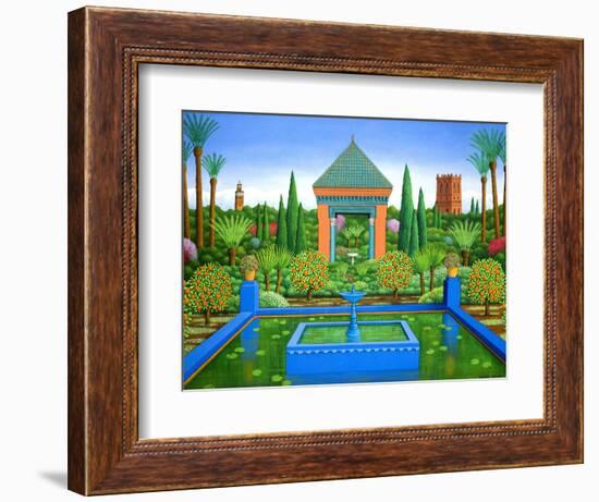 Marjorelle Oranges, 2005-Larry Smart-Framed Giclee Print