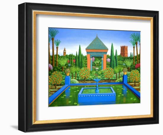 Marjorelle Oranges, 2005-Larry Smart-Framed Giclee Print