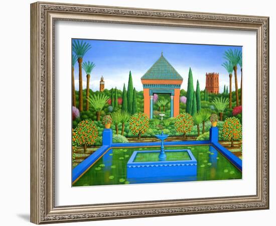 Marjorelle Oranges, 2005-Larry Smart-Framed Giclee Print