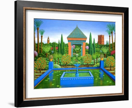 Marjorelle Oranges, 2005-Larry Smart-Framed Giclee Print