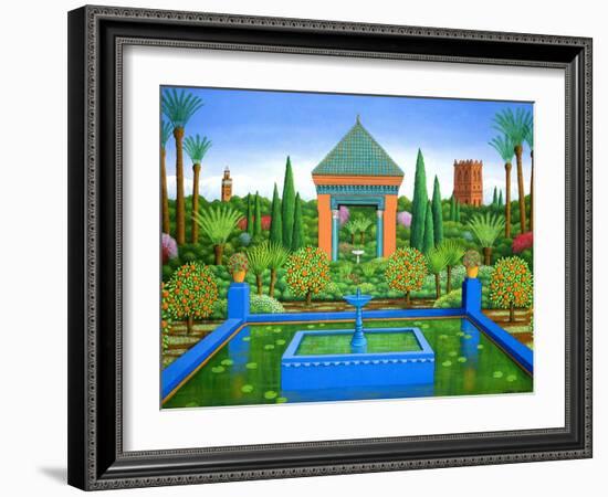 Marjorelle Oranges, 2005-Larry Smart-Framed Giclee Print