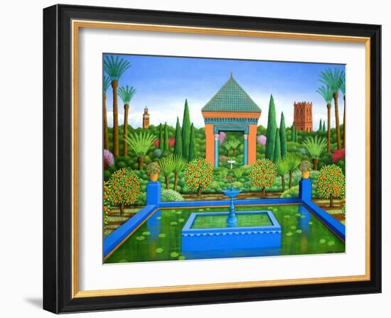 Marjorelle Oranges, 2005-Larry Smart-Framed Giclee Print