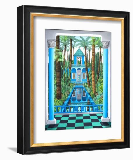 Marjorelle Reflections, 1998-Larry Smart-Framed Giclee Print