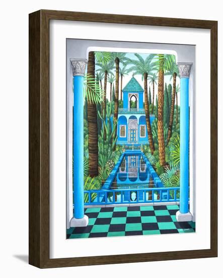 Marjorelle Reflections, 1998-Larry Smart-Framed Giclee Print