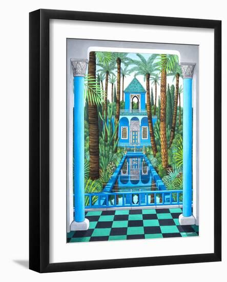 Marjorelle Reflections, 1998-Larry Smart-Framed Giclee Print