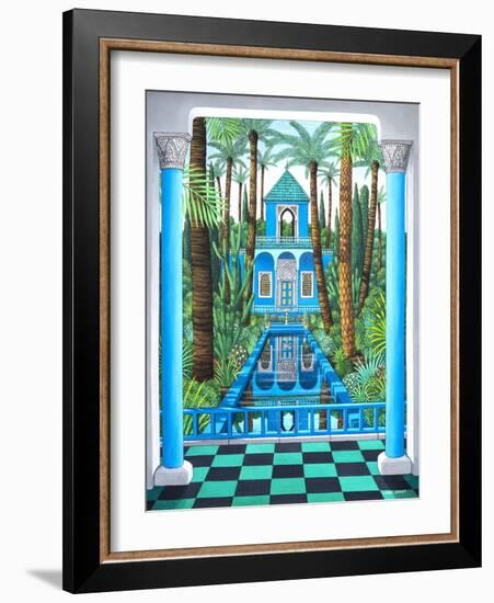 Marjorelle Reflections, 1998-Larry Smart-Framed Giclee Print