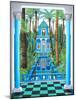 Marjorelle Reflections, 1998-Larry Smart-Mounted Giclee Print