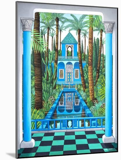 Marjorelle Reflections, 1998-Larry Smart-Mounted Giclee Print