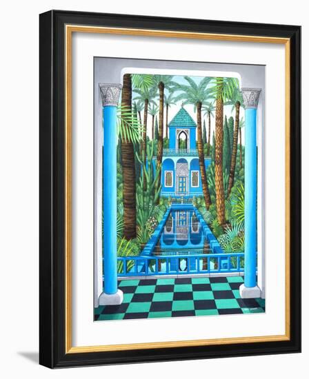 Marjorelle Reflections, 1998-Larry Smart-Framed Giclee Print