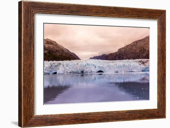 Marjorie Glacier in Glacier Bay National Park, Alaska, United States of America, North America-Laura Grier-Framed Photographic Print