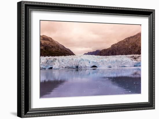 Marjorie Glacier in Glacier Bay National Park, Alaska, United States of America, North America-Laura Grier-Framed Photographic Print