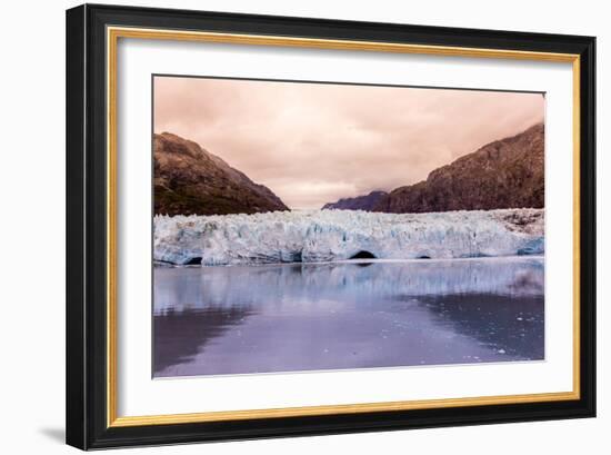 Marjorie Glacier in Glacier Bay National Park, Alaska, United States of America, North America-Laura Grier-Framed Photographic Print